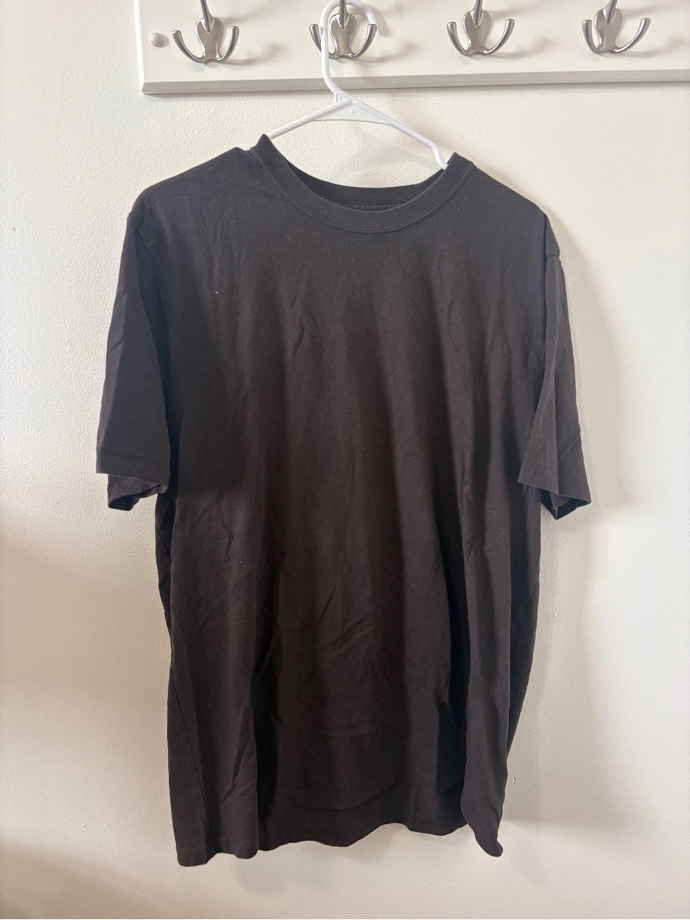 Old Navy Brown Short-Sleeve Crewneck T-Shirt